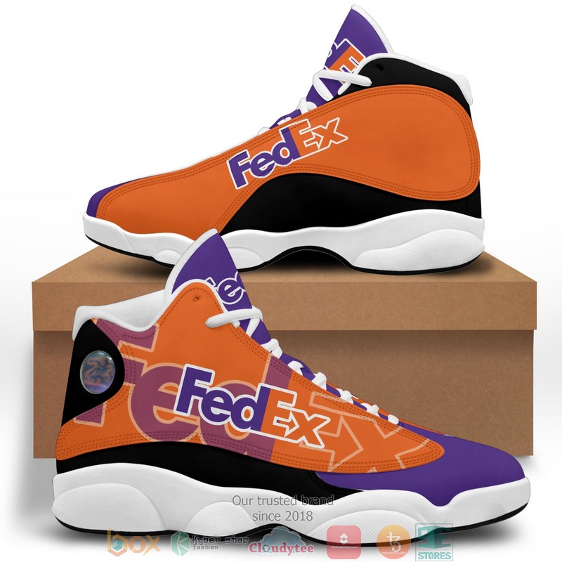 Fedex_Logo_Shadow_Air_Jordan_13_Sneaker_Shoes