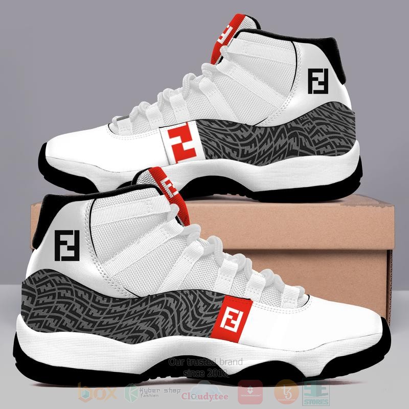 Fendi_White_Air_Jordan_11_Shoes