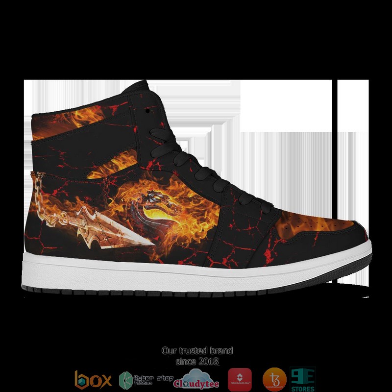 Fire_Warrior_Air_Jordan_High_Top_Sneaker_1