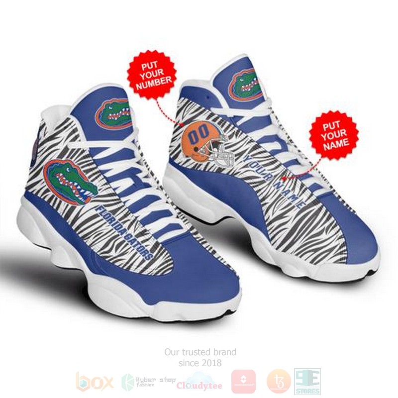 Florida_Gators_NBA_Teams_Football_Custom_Name_Air_Jordan_13_Shoes