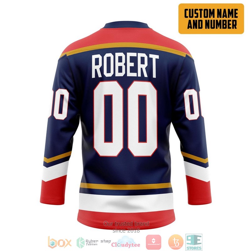 Florida_Panthers_NHL_Custom_Name_and_Number_Hockey_Jersey_Shirt_1