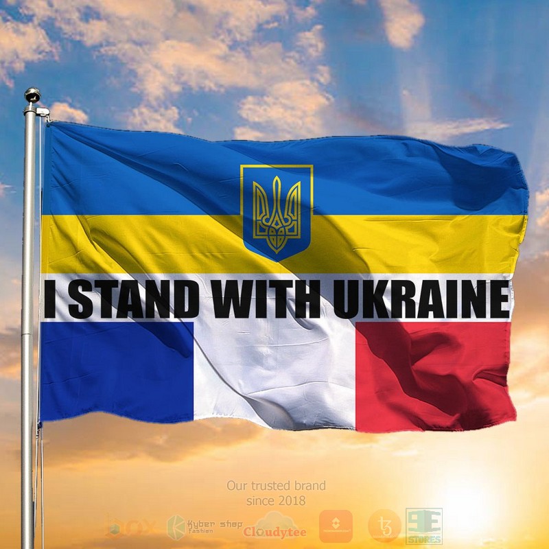 France_I_Stand_With_Ukraine_Flag