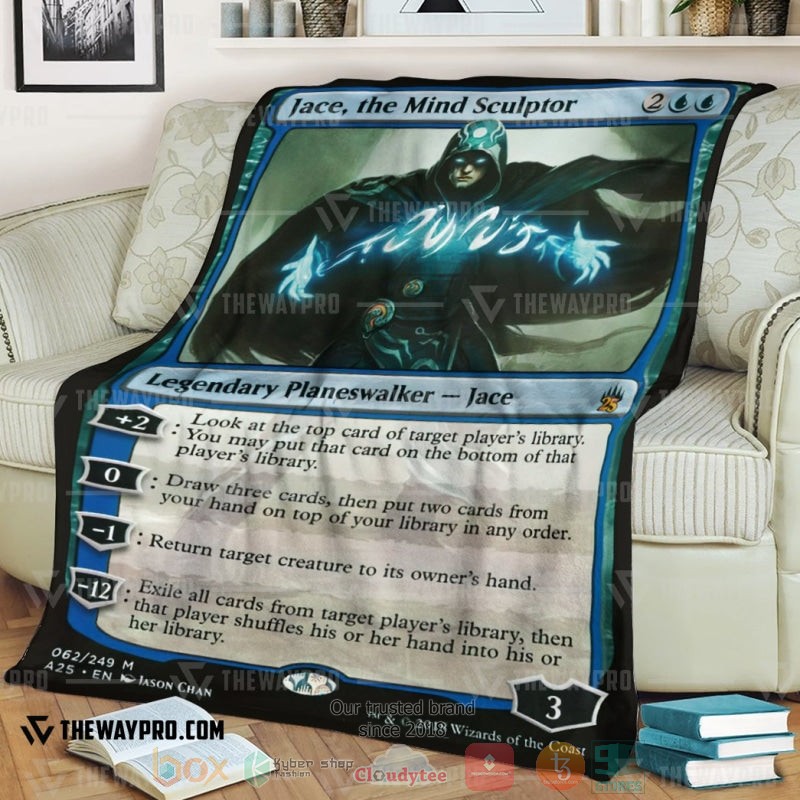 Game_Magic_The_Gathering_Jace_the_Mind_Sculptor_Soft_Blanket