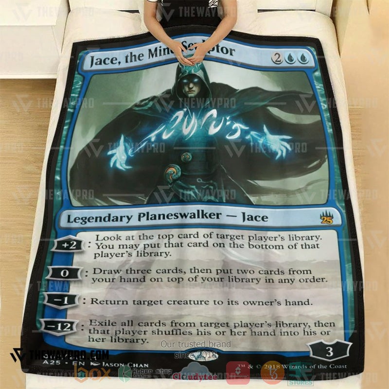 Game_Magic_The_Gathering_Jace_the_Mind_Sculptor_Soft_Blanket_1