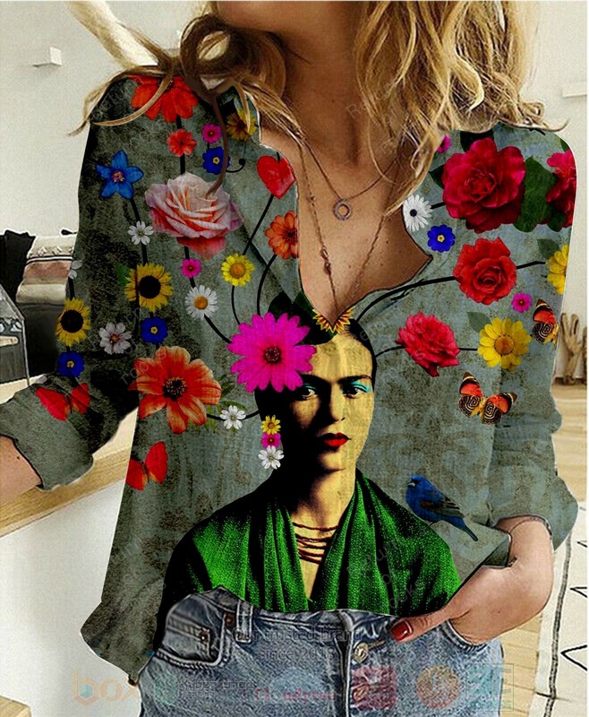Girl_With_Flower_Patterns_Color_Hawaiian_Shirt
