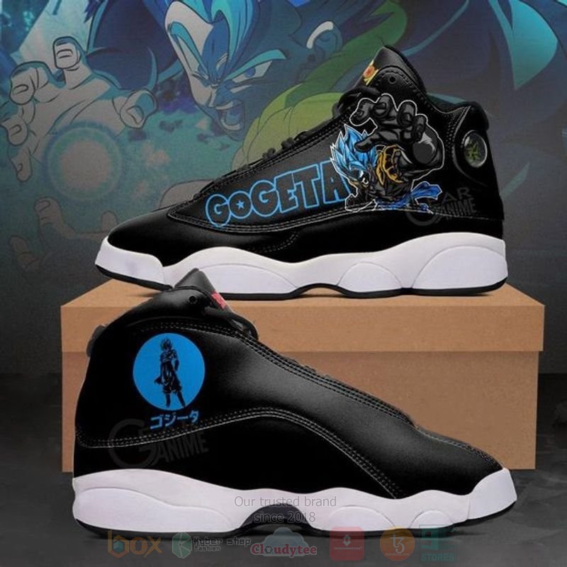 Gogeta_Dragon_Ball_Air_Jordan_13_Shoes