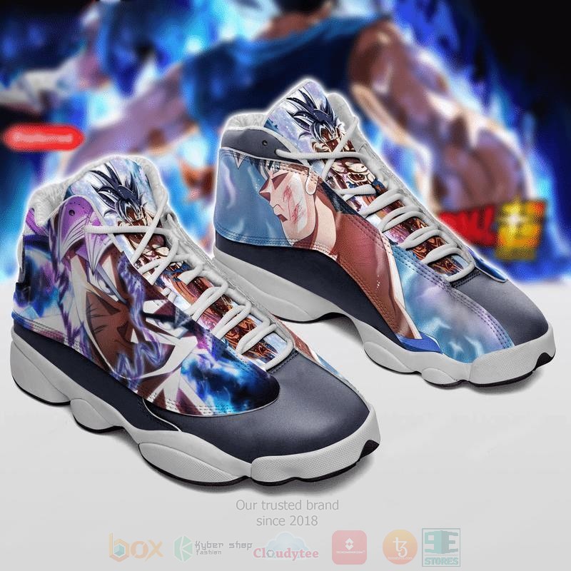 Goku_Dragon_Ball_Anime_Air_Jordan_13_Shoes