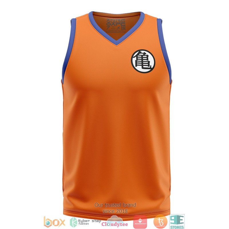 Goku_Dragon_Ball_Z_Orange_Basketball_Jersey