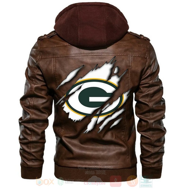 Green_Bay_Packers_NFL_Football_Sons_of_Anarchy_Brown_Motorcycle_Leather_Jacket