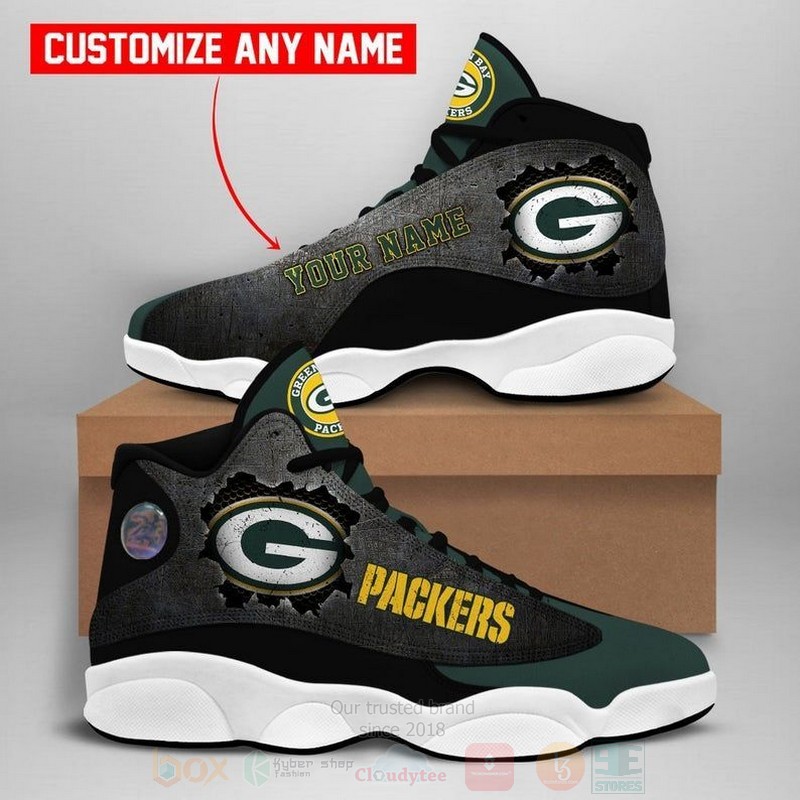 Green_Bay_Packers_NFL_Football_Team_Custom_Name_Air_Jordan_13_Shoes