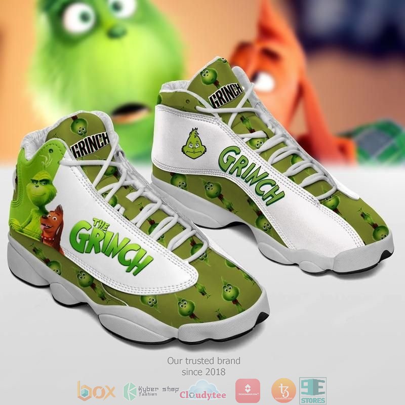 Grinch_Custom_Air_Jordan_13_Sneaker_Shoes