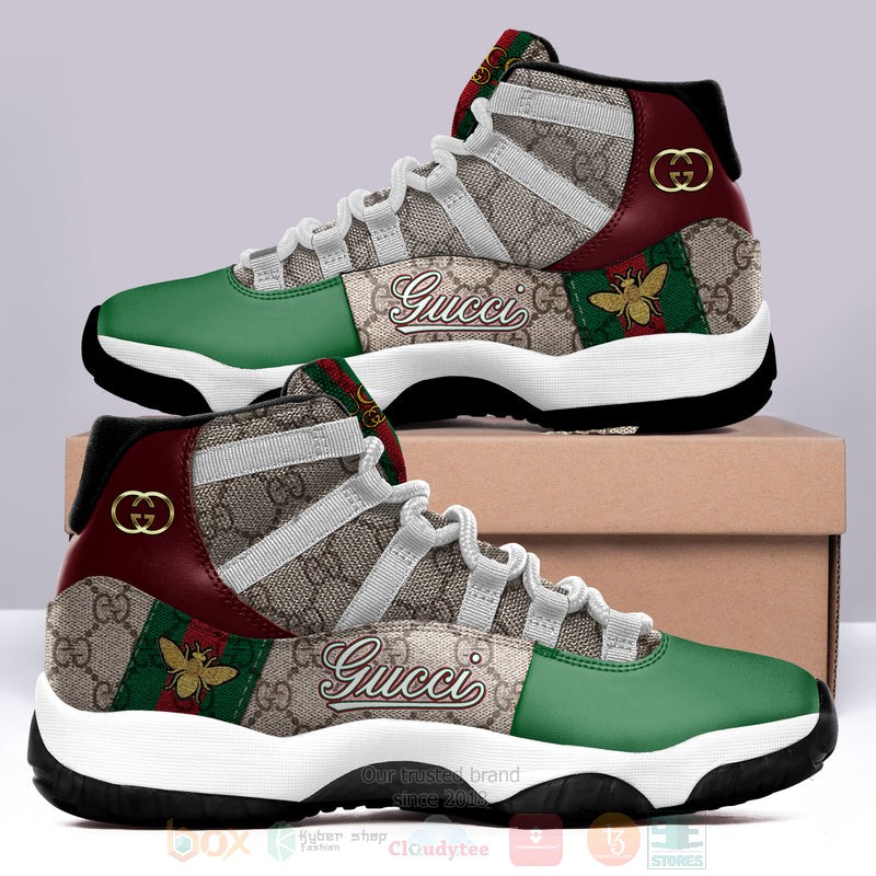 Gucci_Bee_Air_Jordan_11_Shoes