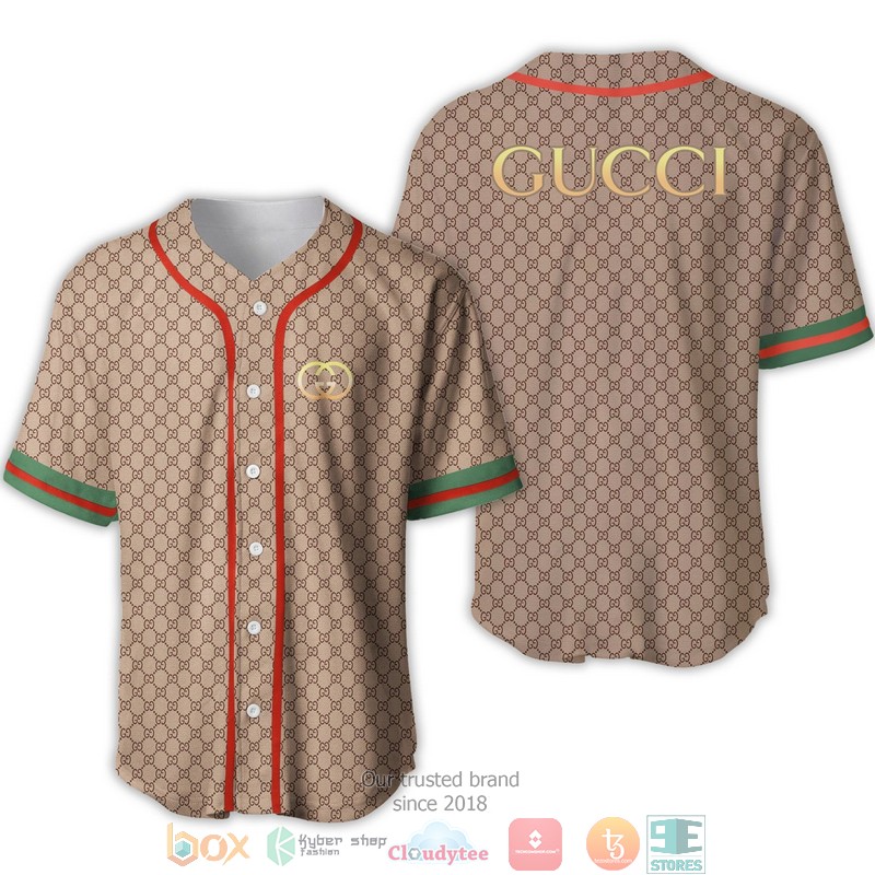 Gucci_Hive_Pattern_Gold_logo_Baseball_Jersey