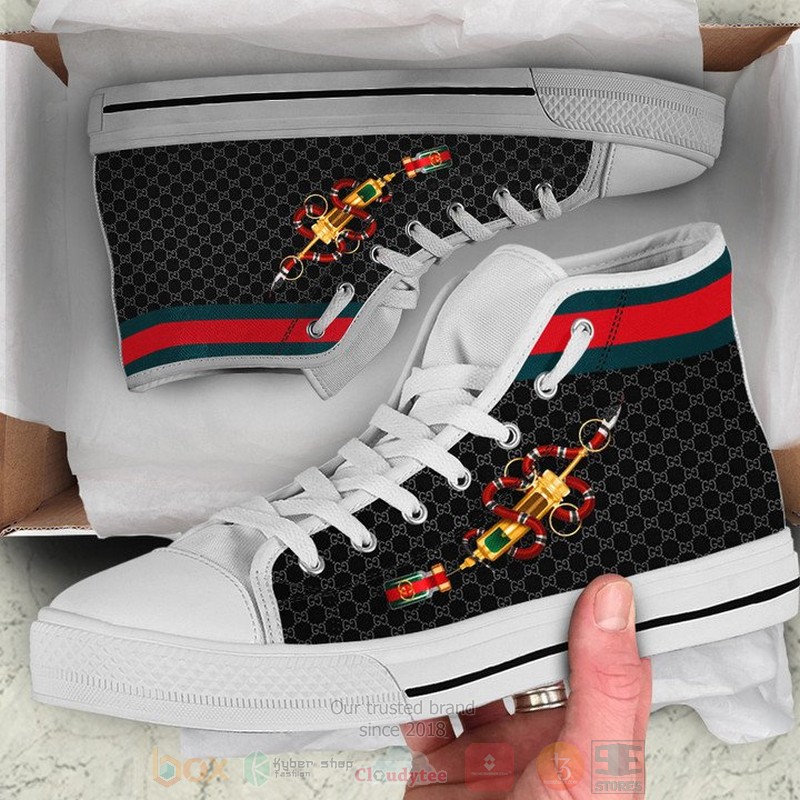 Gucci_Kingsnake_black_pattern_canvas_high_top_shoes