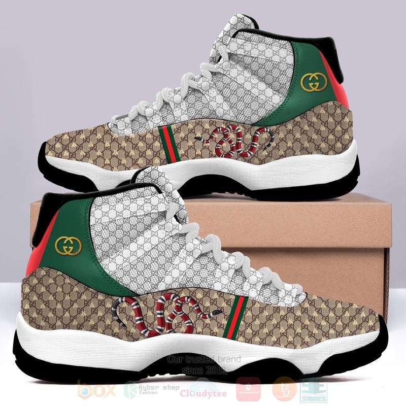 Gucci_Red_Snake_Air_Jordan_11_Shoes