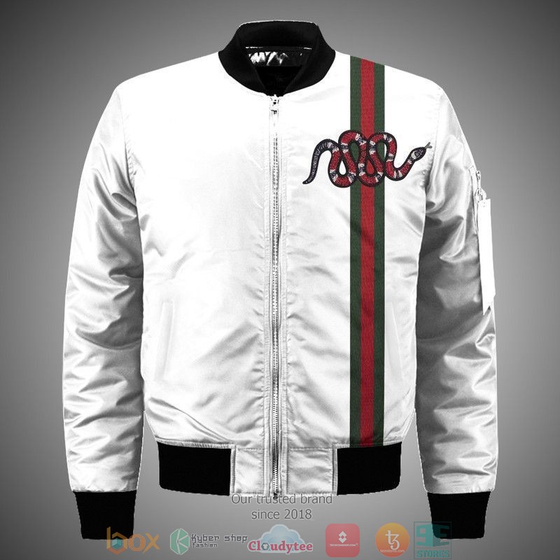 Gucci_Snake_Red_Green_line_white_Bomber_Jacket