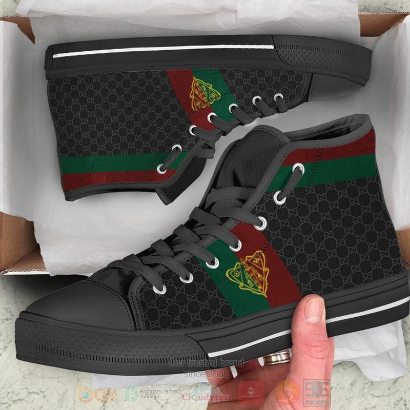 Gucci_logo_black_pattern_canvas_high_top_shoes