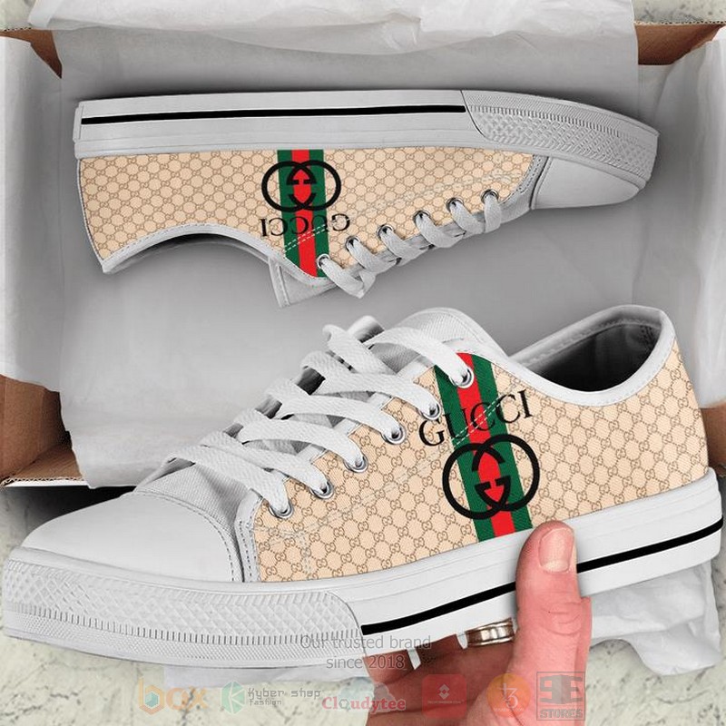 Gucci_logo_khaki_pattern_canvas_low_top_shoes