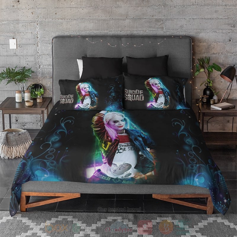 Harley_Quinn_Hip_Hop_Style_Cool_Harley_Quin_Movie_Style_Bedding_Set_1