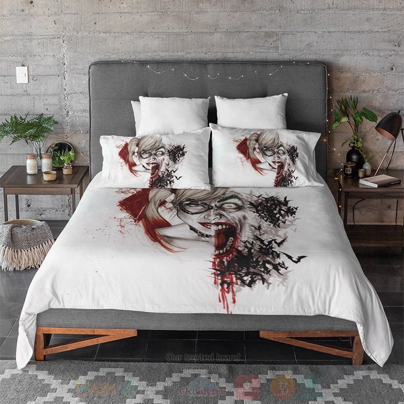 Harley_and_Joker_Halloween_Cover_Sheet_Soft_and_Comfortable_Harley_Quinn_Bedding_Set_1
