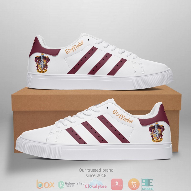 Harry_Potter_Gryffindor_Stan_Smith_low_top_shoes