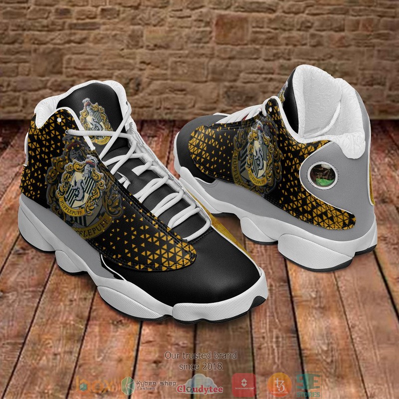 Harry_Potter_Hufflepuff_Air_Jordan_13_Sneaker_Shoes
