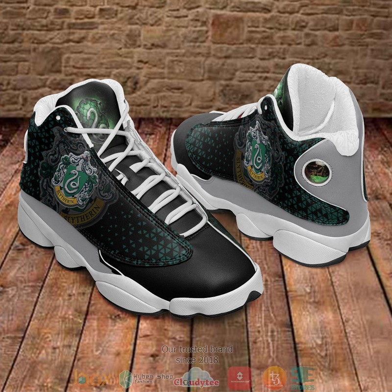 Harry_Potter_Slytherin_Air_Jordan_13_Sneaker_Shoes_1