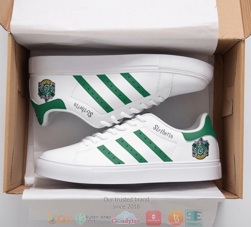 Harry_Potter_Slytherin_Stan_Smith_low_top_shoes_1