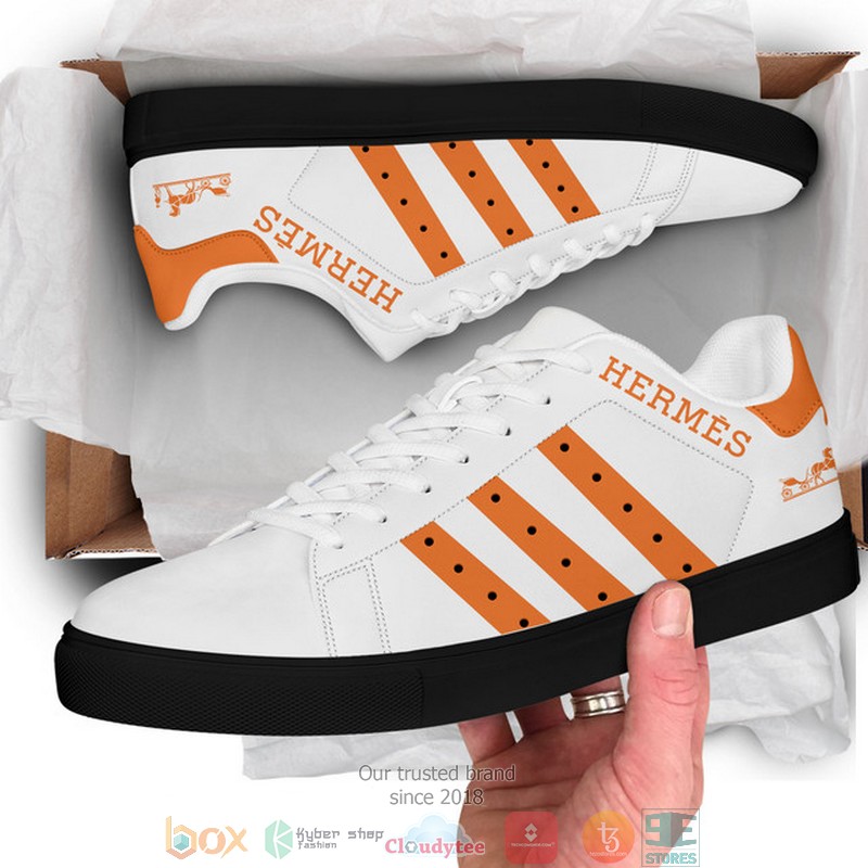 Hermes_white_Stan_Smith_Shoes