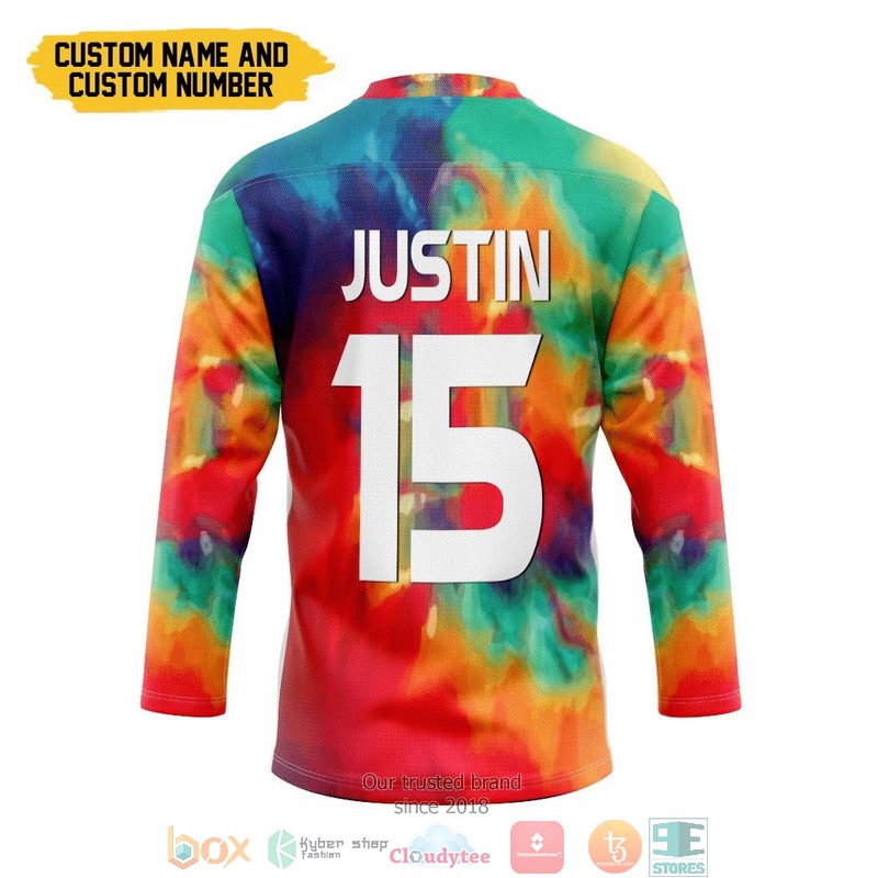 Hippie_Custom_Name_and_Number_Hockey_Jersey_Shirt_1