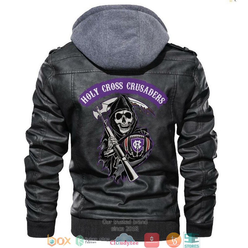Holy_Cross_Crusaders_NCAA_Football_Sons_Of_Anarchy_Leather_Jacket