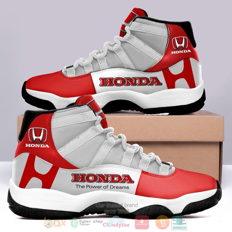 Honda_The_Power_of_Dreams_red_grey_Air_Jordan_11_shoes