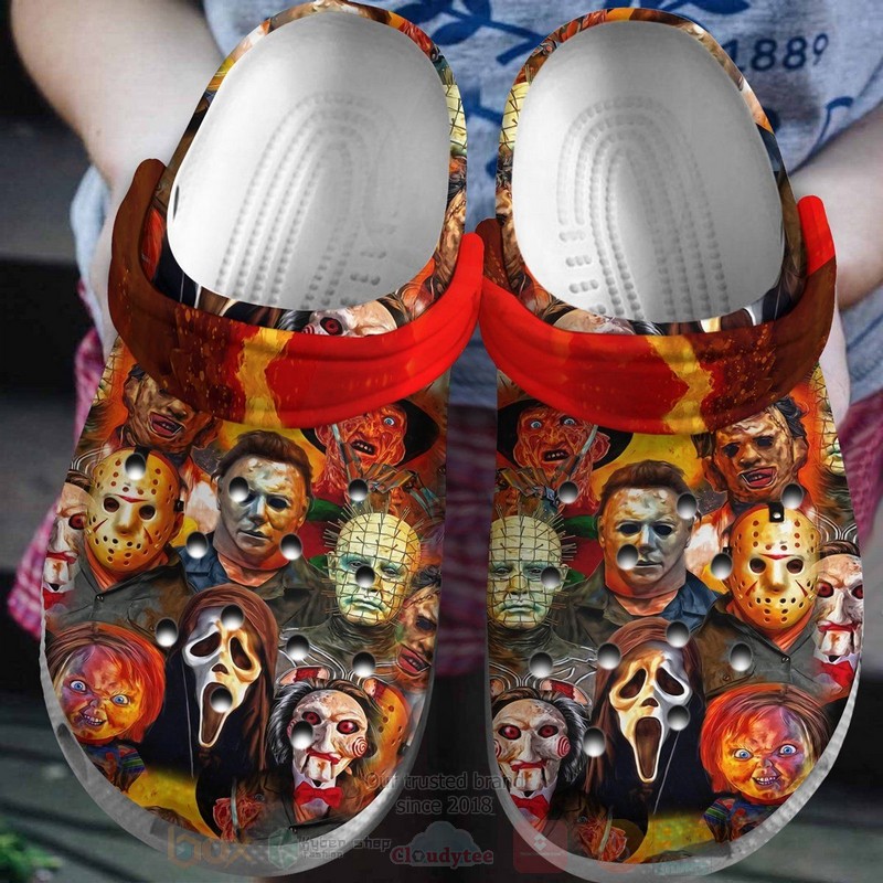 Horror_Crocband_Crocs_Clog_Shoes