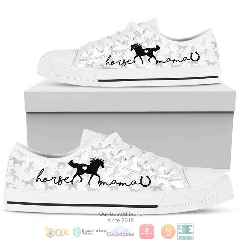 Horse_Mama_Low_Top_Canvas_Shoes