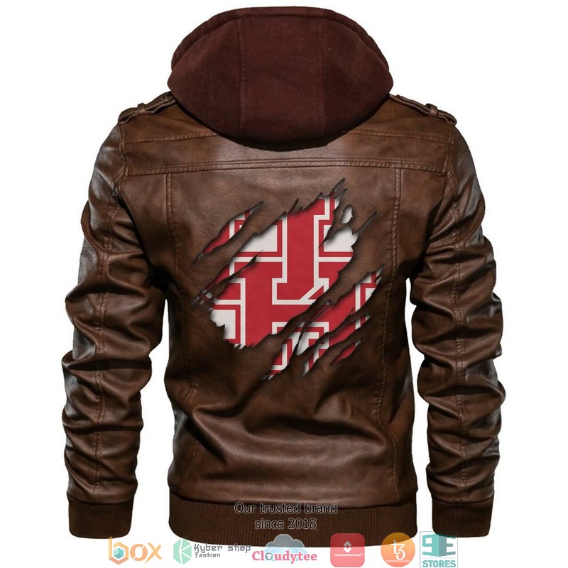 Houston_Cougars_NCAA_Brown_Motorcycle_Leather_Jacket