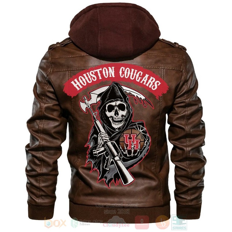 Houston_Cougars_NCAA_Sons_of_Anarchy_Brown_Motorcycle_Leather_Jacket