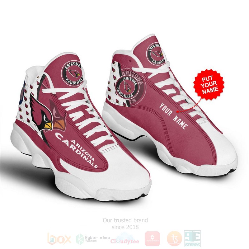 Arizona_Cardinals_NFL_Custom_Name_Air_Jordan_13_Shoes