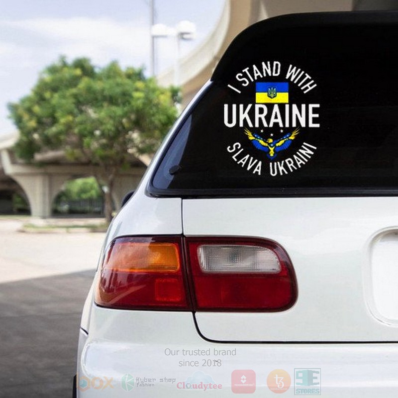 I_Stand_With_Ukraine_Slava_Ukraini_Stickers