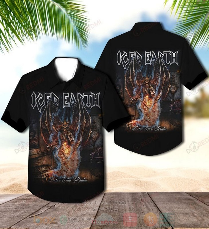 Iced_Earth_Enter_The_Realm_Hawaiian_Shirt