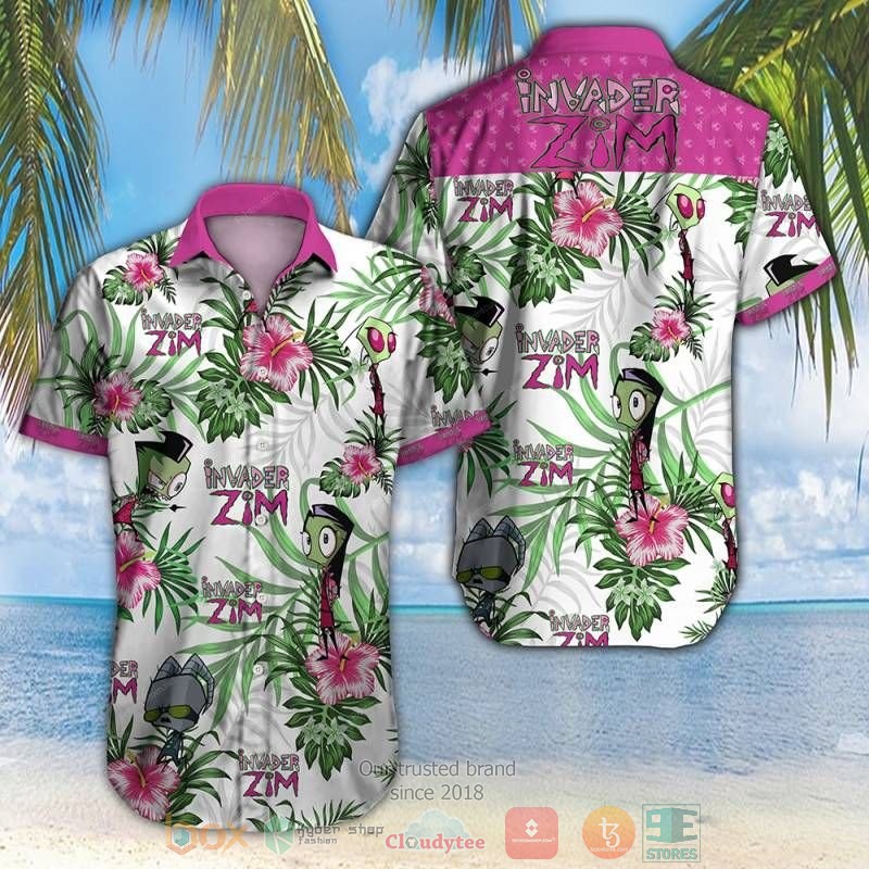Invader_Zim_Hawaiian_Shirt