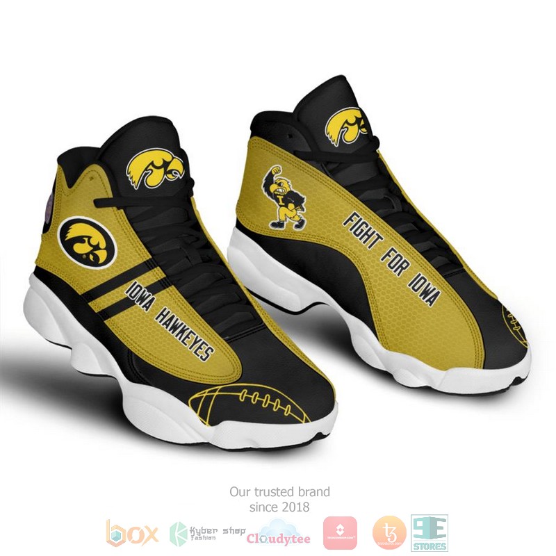 Iowa_Hawkeyes_NCAA_Football_Air_Jordan_13_shoes