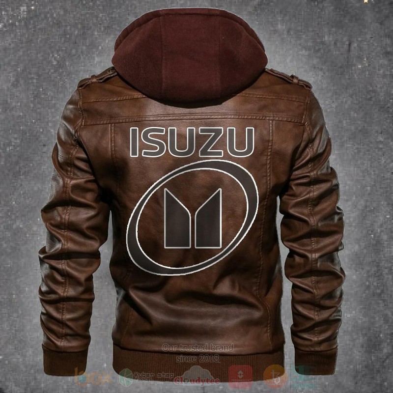 Isuzu_Automobile_Car_Motorcycle_Leather_Jacket