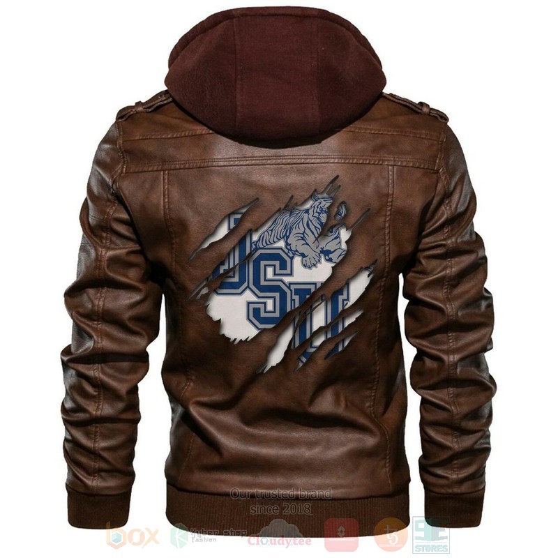 Jackson_State_Tigers_NCAA_Brown_Motorcycle_Leather_Jacket