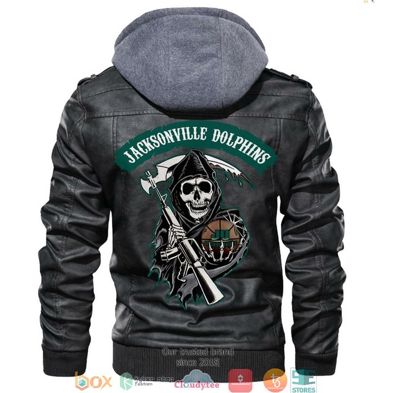 Jacksonville_Dolphins_NCAA_Basketball_Sons_Of_Anarchy_Black_Motorcycle_Leather_Jacket