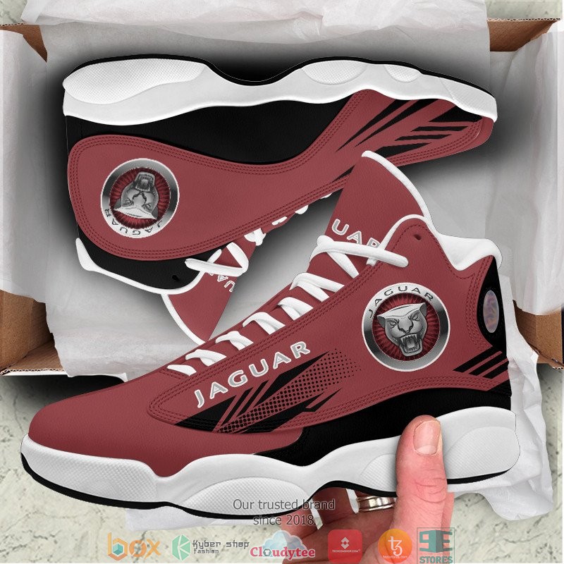 Jaguar_Cars_pink_Air_Jordan_13_Sneaker_Shoes