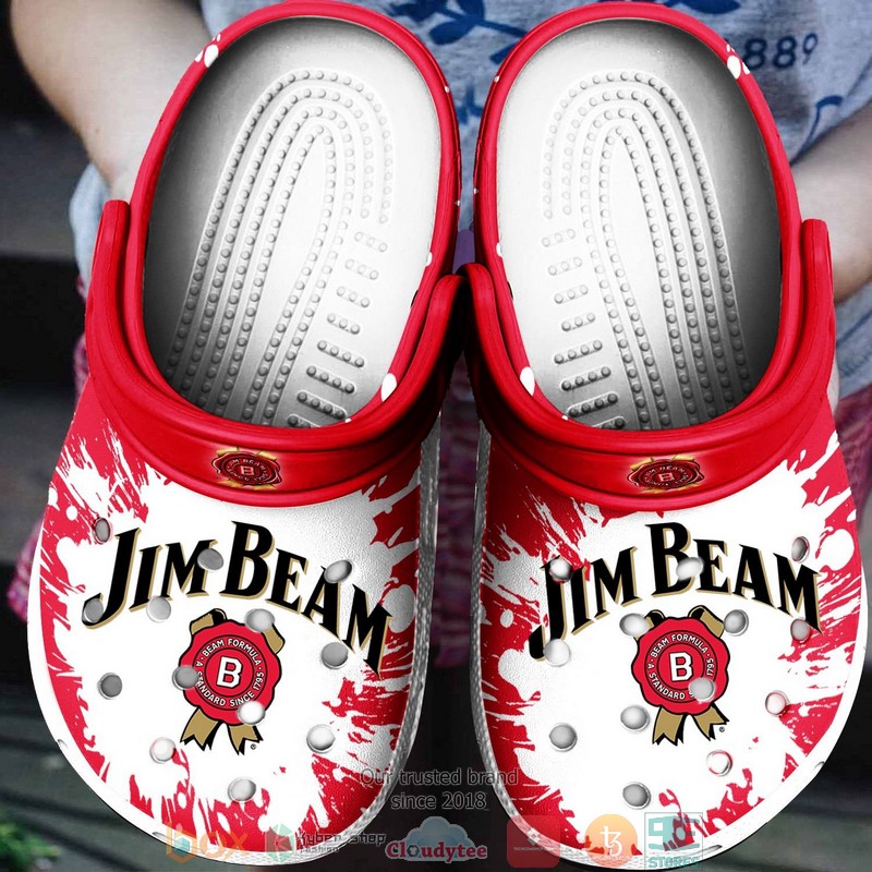 Jim_Beam_Red_Drinking_Crocband_Clog_Shoes
