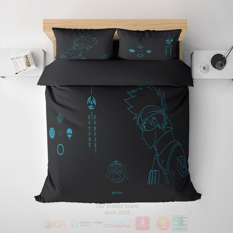 Kakashi_Sketch_Brushed_Comforter_Bedding_Set