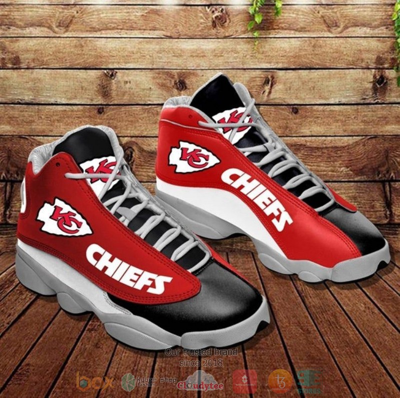Kansas_City_Chiefs_NFL_logo_Football_Team_Air_Jordan_13_shoes