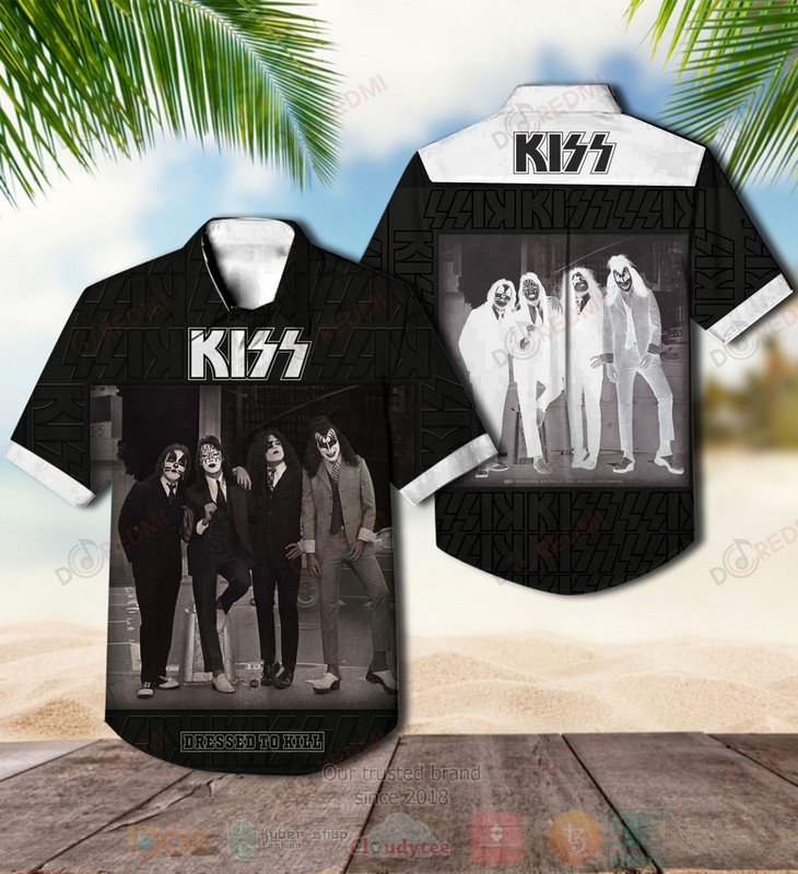 Kiss_Dressed_to_Kill_Album_Hawaiian_Shirt