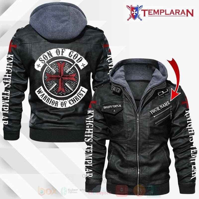 Knights_Templar_Custom_Name_Leather_Jacket